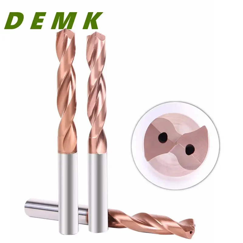 3D 5D Internal cooling bit 3-16mm d6 d8 CNC High hard coating Tungsten carbide bit High efficiency wear-resistant cooling drill