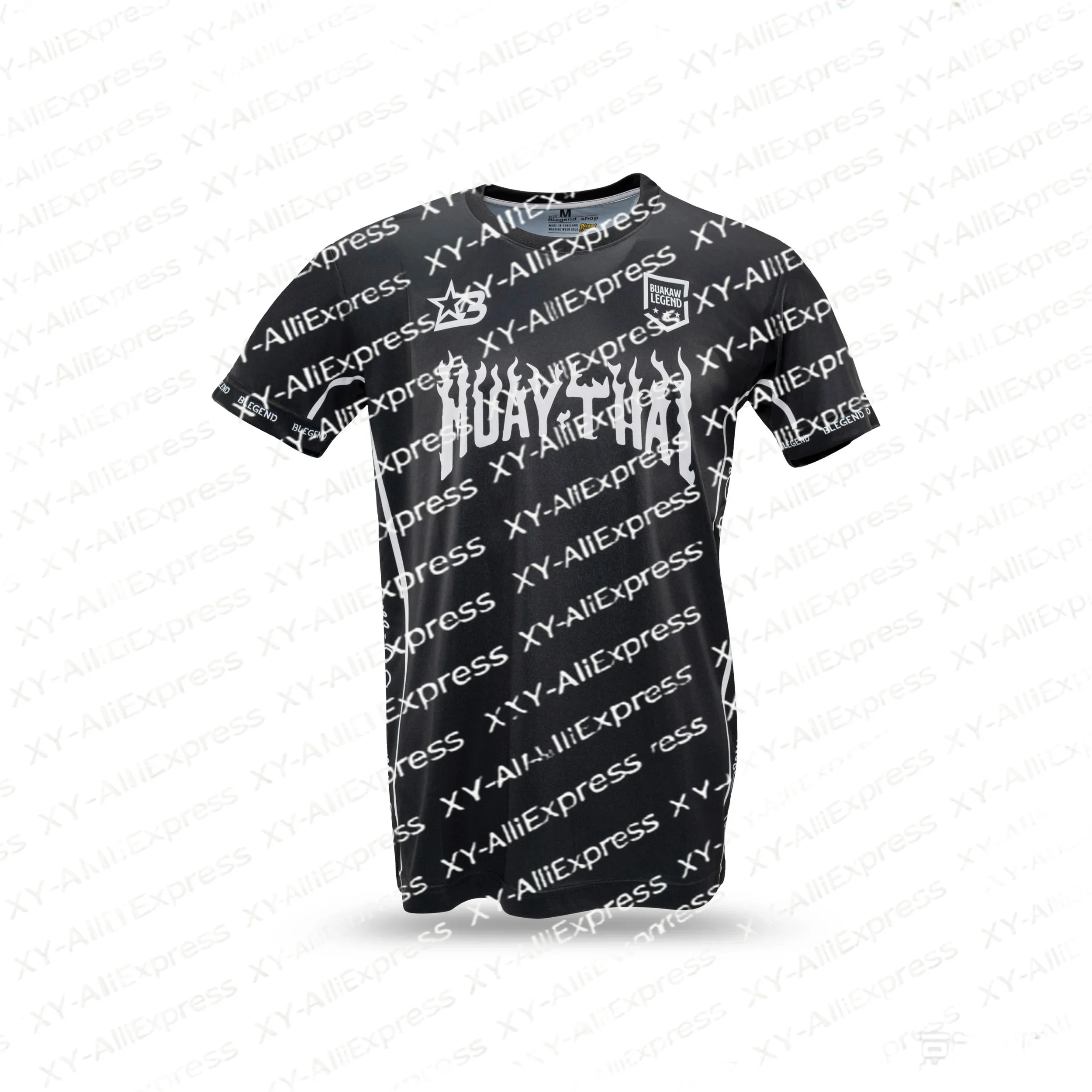Men Athletic Short Sleeve Tee, Dark Textured Grunge Art Print Quick Dry T Shirt for Workout & Everyday Casual Wear