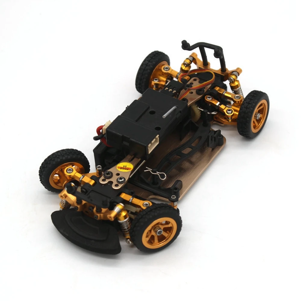 DELAM-4 Stücke Metall Stoßdämpfer Dämpfer Für Wltoys 284131 K969 K979 K989 K999 P929 P939 1/28 RC Auto Upgrade Teile