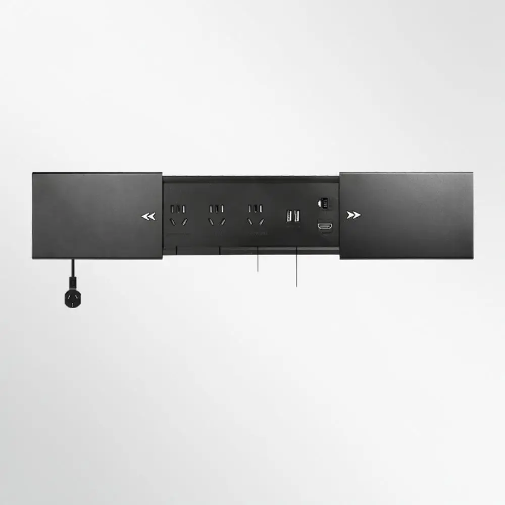 For For Guweichi Sliding Embedded Desk Socket Outlet Office Charging Station Wireless Hub Multi Function Power Connector