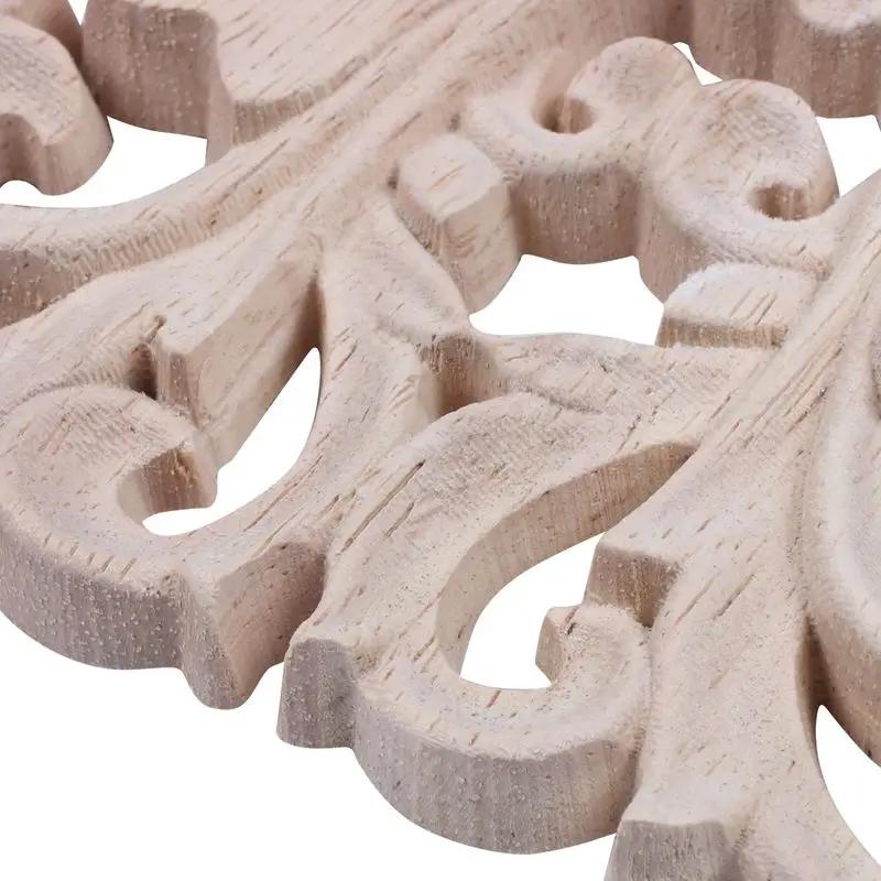 Wooden Decal Supply European-Style Applique Real Wood Carving Accessories And Retail.Woodcarving