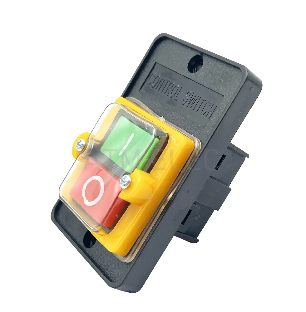 KAO-5H KAO-5M KAO-5MX 10A 380V for Cutting Machine Bench drill SwitchWaterproof Push Button Switch Power On/ Off Switch KAO-5
