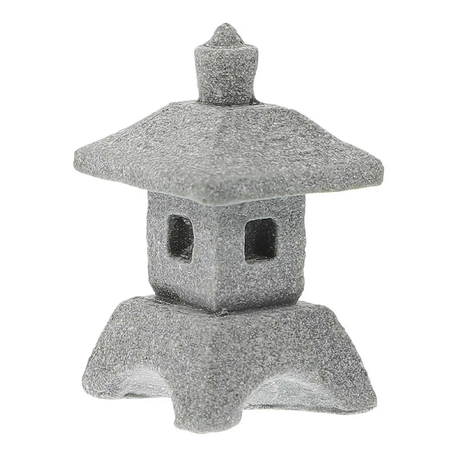Home Decor Asian Garden Ornament Lantern Decorations Japanese Pagoda Indoor Chinese Statue Micro Landscape