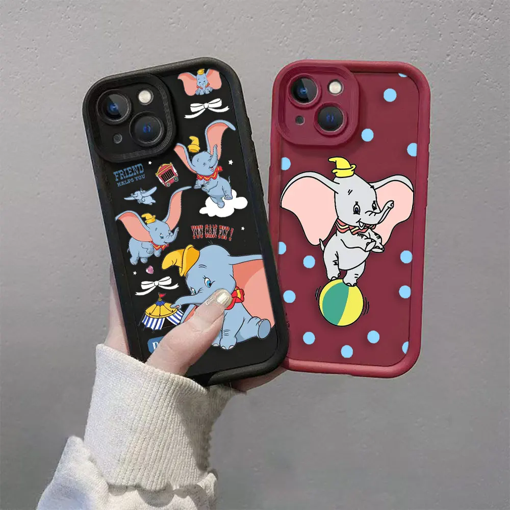 Disney's Dumboเคสโทรศัพท์สําหรับXiaomi 11 14 14T POCO F3 F4 F5 X3 X4 GT X5 M6 Redmi 10 10C 12 12C 13 13C 14CกรณีFunda Capa Shell