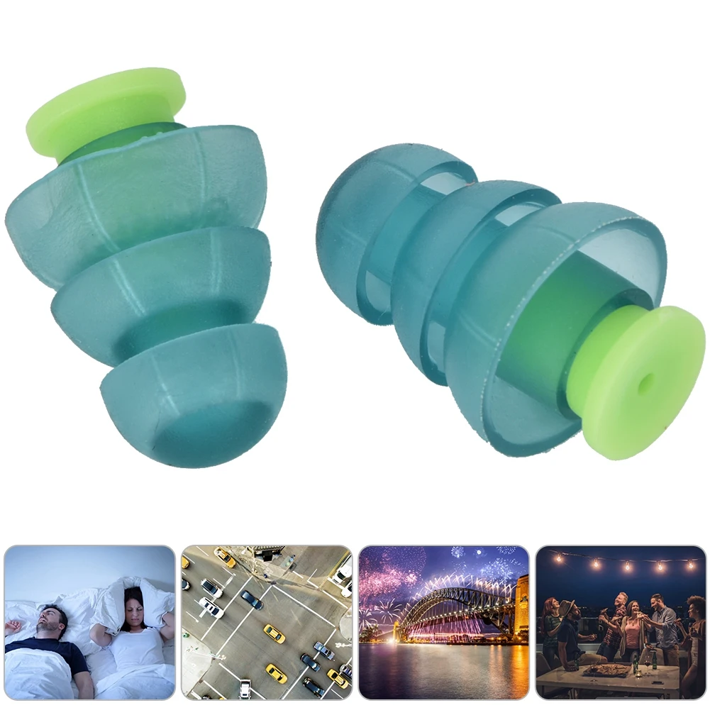 zk30 Silicone Noise Reduction Earplugs Learning Sleep Travel Hearing Protection Ear plugs Protective earplugs