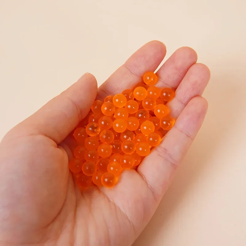 

50pcs Caviar Fish Roe Japanese Food Play 0.7cm Fake Hand DIY Simulation Food Doll Accessories Play House Toys Home Decor