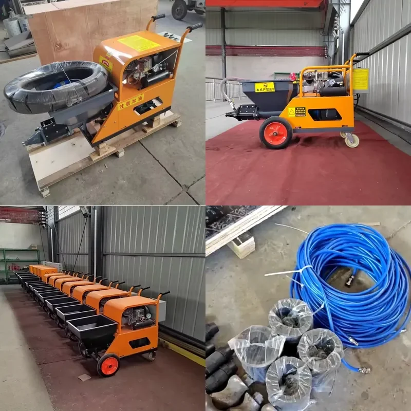 for Tatooine waterproof sprayer mixed mortar sprayer cement spraying and plastering machine
