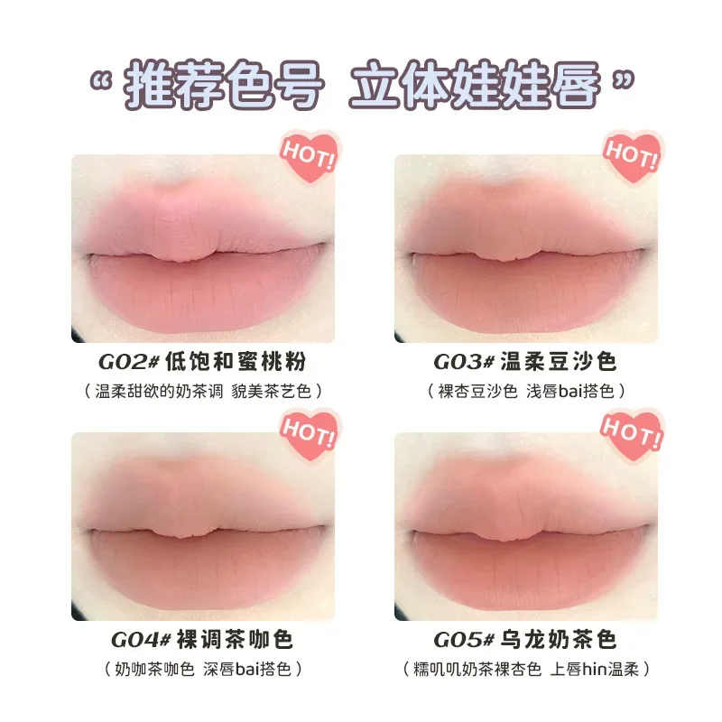 Gogotales Lip Liner Nude Matte Lipstick Waterproof Lip Shaping