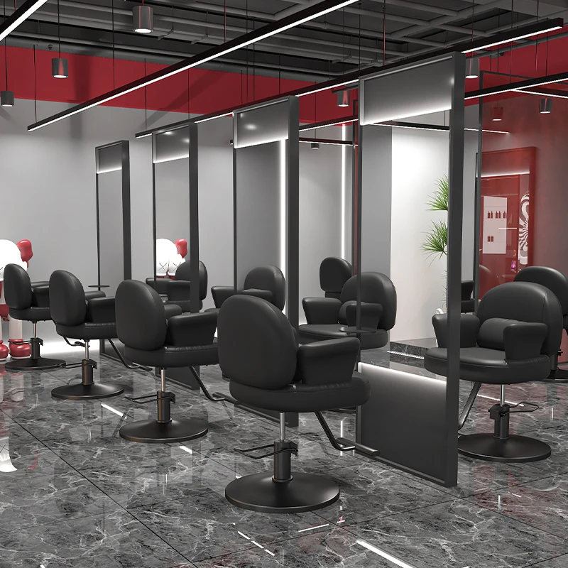 صالون الحلاقة الأصالة كراسي الحلاق الموضة الحديثة بيرم صبغ الشعر كراسي الحلاق الراحة صالون الأثاث سيلا دي باربيرو FYBC