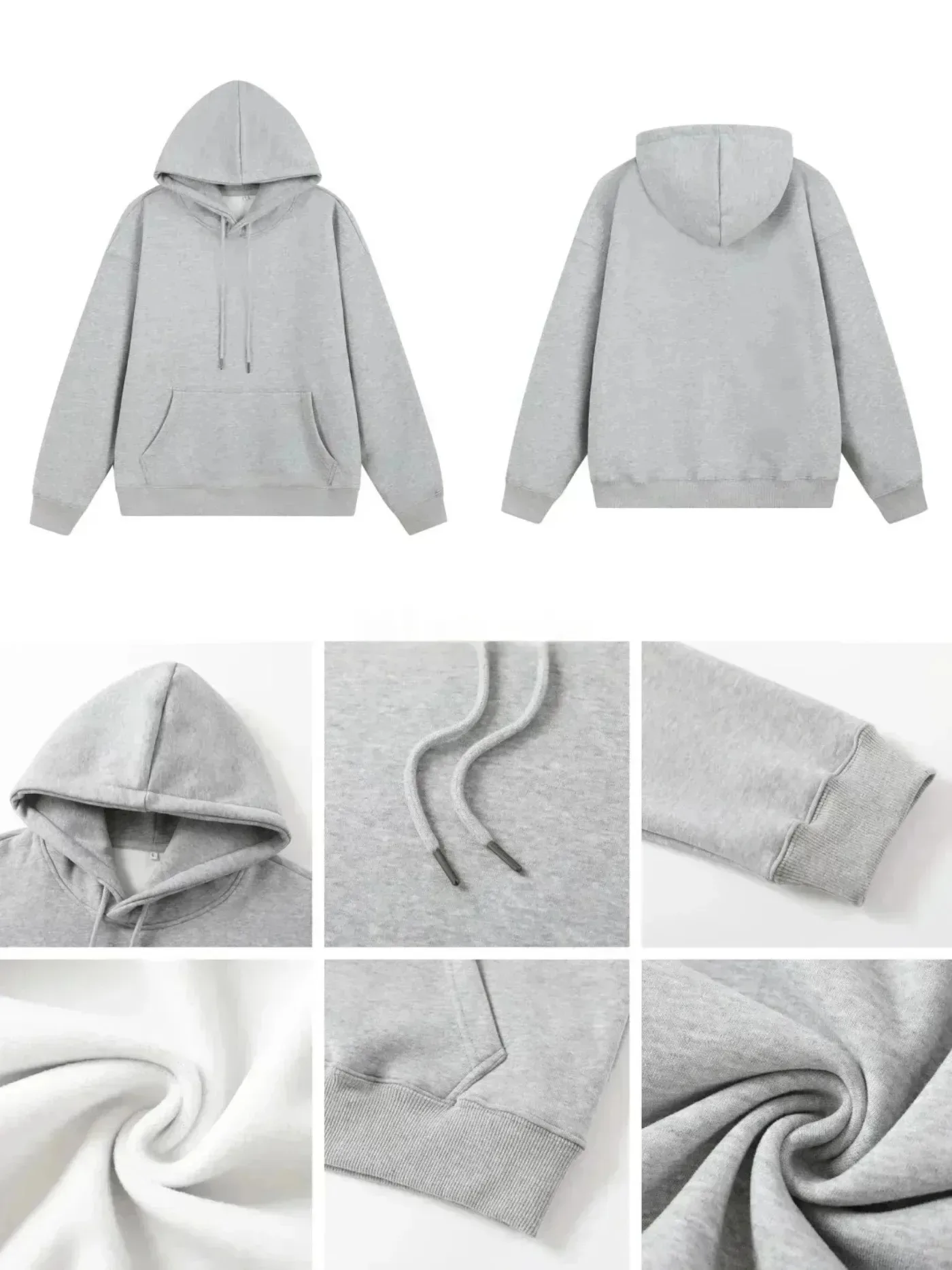 الخريف والشتاء جديد قطعة واحدة لوفي الرجال والنساء عادية فضفاض الطباعة معطف بقلنسوة الوالدين والطفل مقنعين البلوز #5