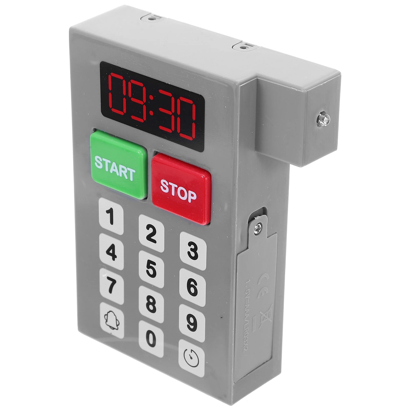 

2PCS Microwave Oven Timer Parts Kitchen Toy Accessories Realistic Sound Pretend Play Easy Installation for Children Role