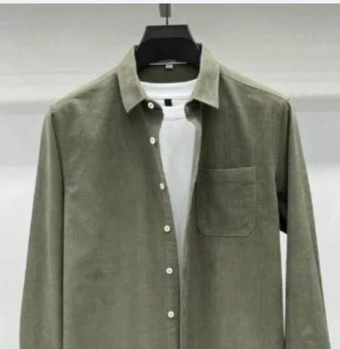 

Long sleeves Shirt 2025 Men Clothing Casual Top Men's shirt For Customized Products, Please Contact Us