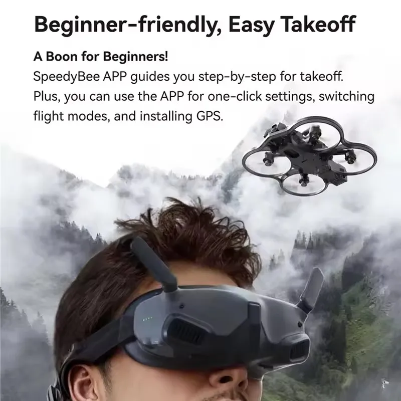 SpeedyBee Bee25 2.5 بوصة HD طائرة بدون طيار FPV ELRS 2.4G TBS نسخة ل O4 O3 وحدة الهواء Runcam Link RC FPV Cinewhoop الطائرة بدون طيار #6
