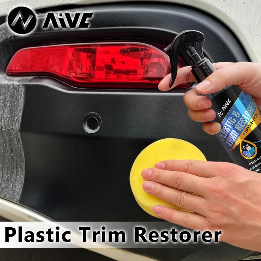 

Plastic Restorer Back To Black Gloss Car Cleaning Black Gloss Coating Long-lasting Products Auto Polish Coating Car Detailing