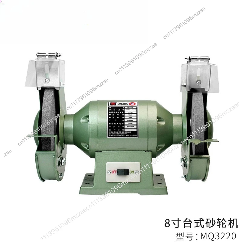 Desktop Grinder Heavy Duty Polishing Machine Household Multifunctional Small Electric Knife Sharpener MQD3220 Sand Wheel view 2