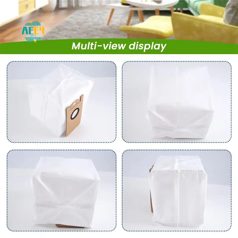 

AEE4-10 Pcs Replacement Dust Bags Collection Trash Bag Accessories For XIAOMI VIOMI S9 Robot Vacuum Cleaner Parts
