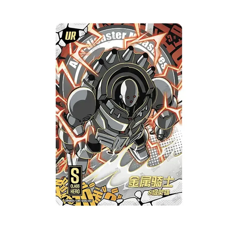 KAYOU ONE PUNCH-MAN Card Series 1 UR(001-017)/SSR(001-012) Genuine Single Sheet Full Set Anime Collection Card Birthday Present