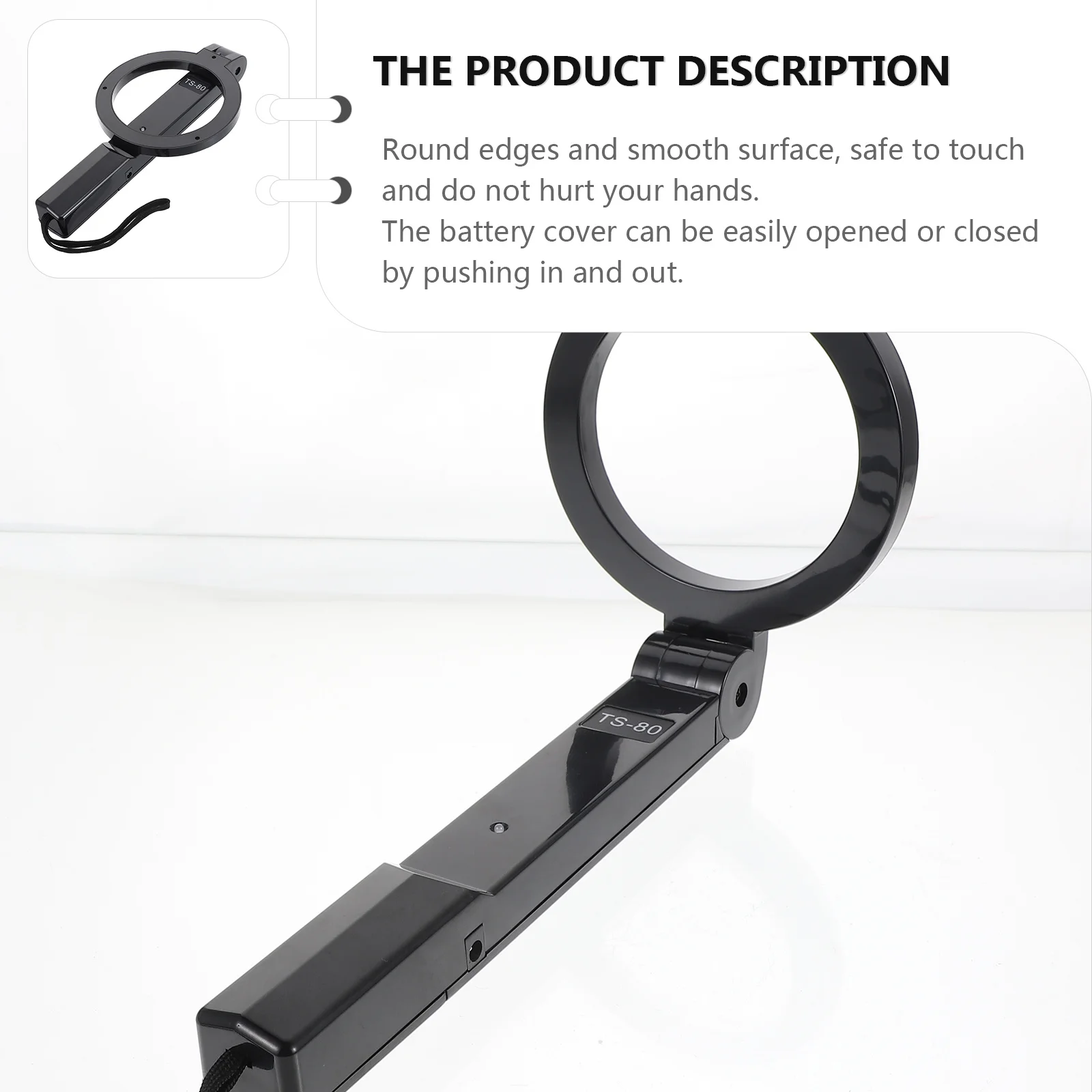 ماسح ضوئي معدني عالي الحساسية للفحص الأمني الخارجي أداة العثور على المعادن جهاز الكشف المحمول #1