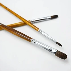 3pcs/Set,black Forest series C paragraph high quality Drawing Supplies Brush Art Pen acrylic oil paint brush Set art materials