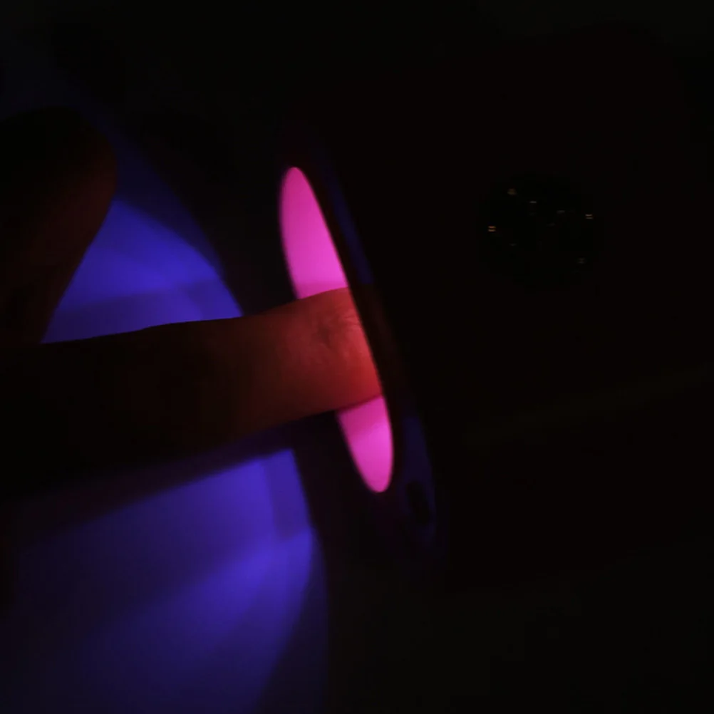 1 set di lampada per smalto, asciugatrice professionale per manicure, asciugatura rapida della colla, strumento compatto e durevole per nail art per uso domestico in salone