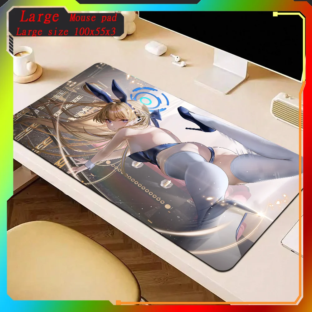 Hot selling items Azur Lane Asuma Toki Computer Mouse Pad Gamer Japan Desk Pc Cabinet Keyboard Gaming Mats Xxl Large Mause Pad