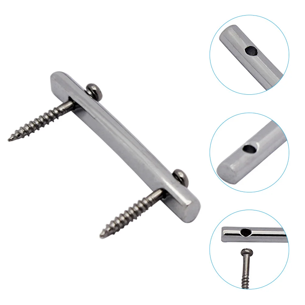 

Electric Retainer Metal Parts Accessories Bar Retainer Bar Lead String Device Guitar Press String Buckle Wide Stable Tuning