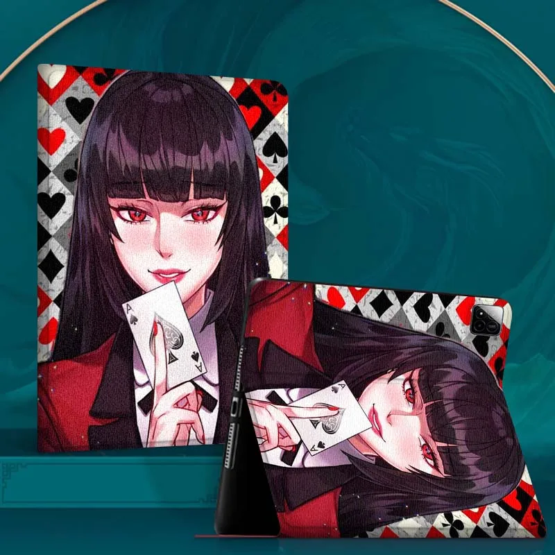 

Kakegurui Cool Popular Art For Xiaomi Redmi Mi Pad 4 5 6 6s 7 7s SE Pro 2 11 Plus Max 12.4 11 11.2 12.5 8.7 inch Tablet Case