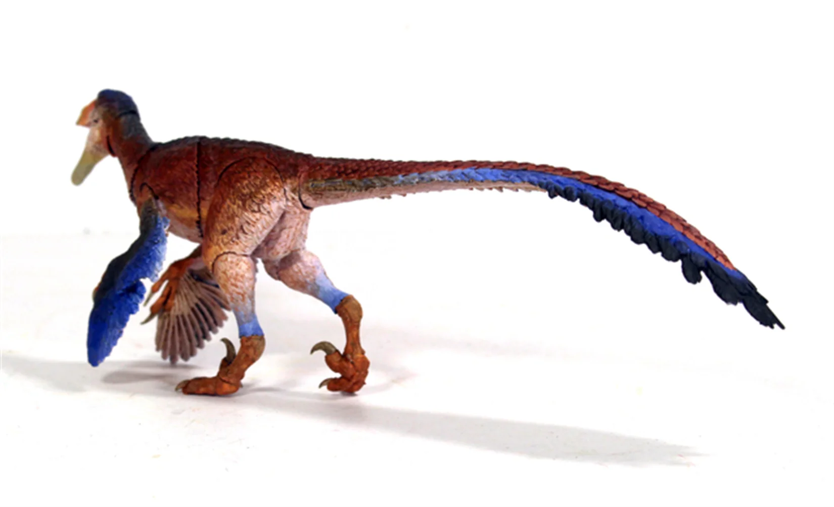 สัตว์ร้ายแห่งยุคมีโอโซอิก โมเดลไดโนเสาร์เดอไนนิคัส แอนติร็อปัส ขนาด 1:18 ของสะสม ฟิกเกอร์แอคชั่น ของเล่นตกแต่งฉาก