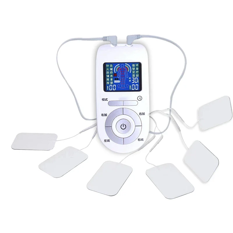 Multifunctional pulse physiotherapy instrument for cervical vertebra, waist and neck Massager for home use.