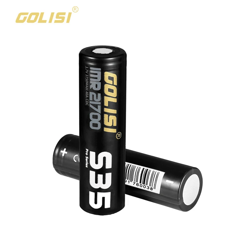 1-10pcs originale GOLISI S35 21700 batteria al litio ricaricabile 3750mAh 30A scarica continua per torcia del giocatore di gioco