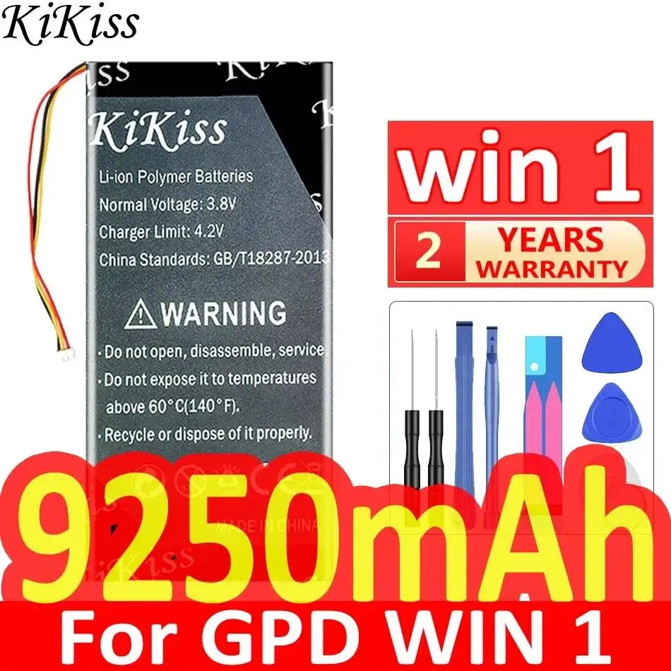 9250mAh For Gpd Win 1 Tablet Battery High-Efficiency Reliable Power