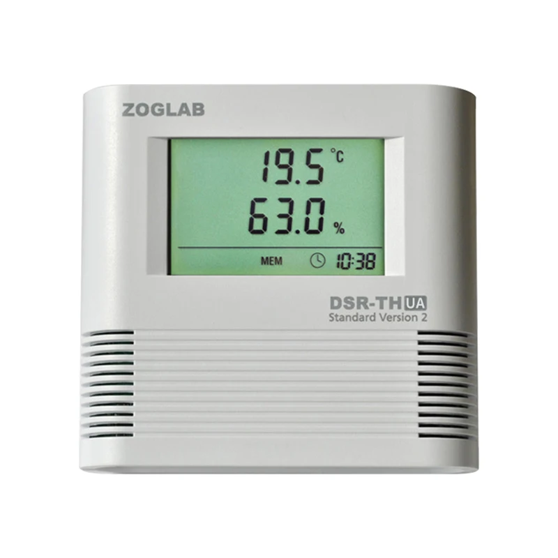 The DSR-TH Temperature and Humidity Data Logger for Environments Pharmaceutical Warehouses Greenhouses Cold Chains