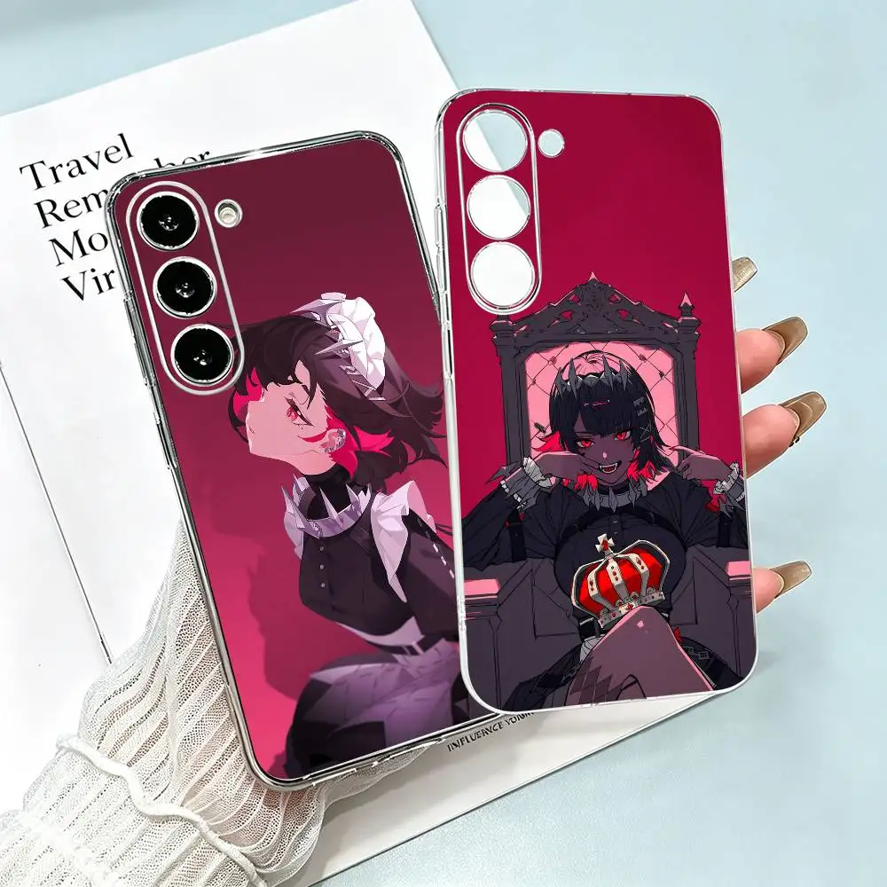 Ellen Joe Zenless Zone Zero Phone Case For Samsung Galaxy A71,A70,A51,A40,A30,A52 Transparent Cover