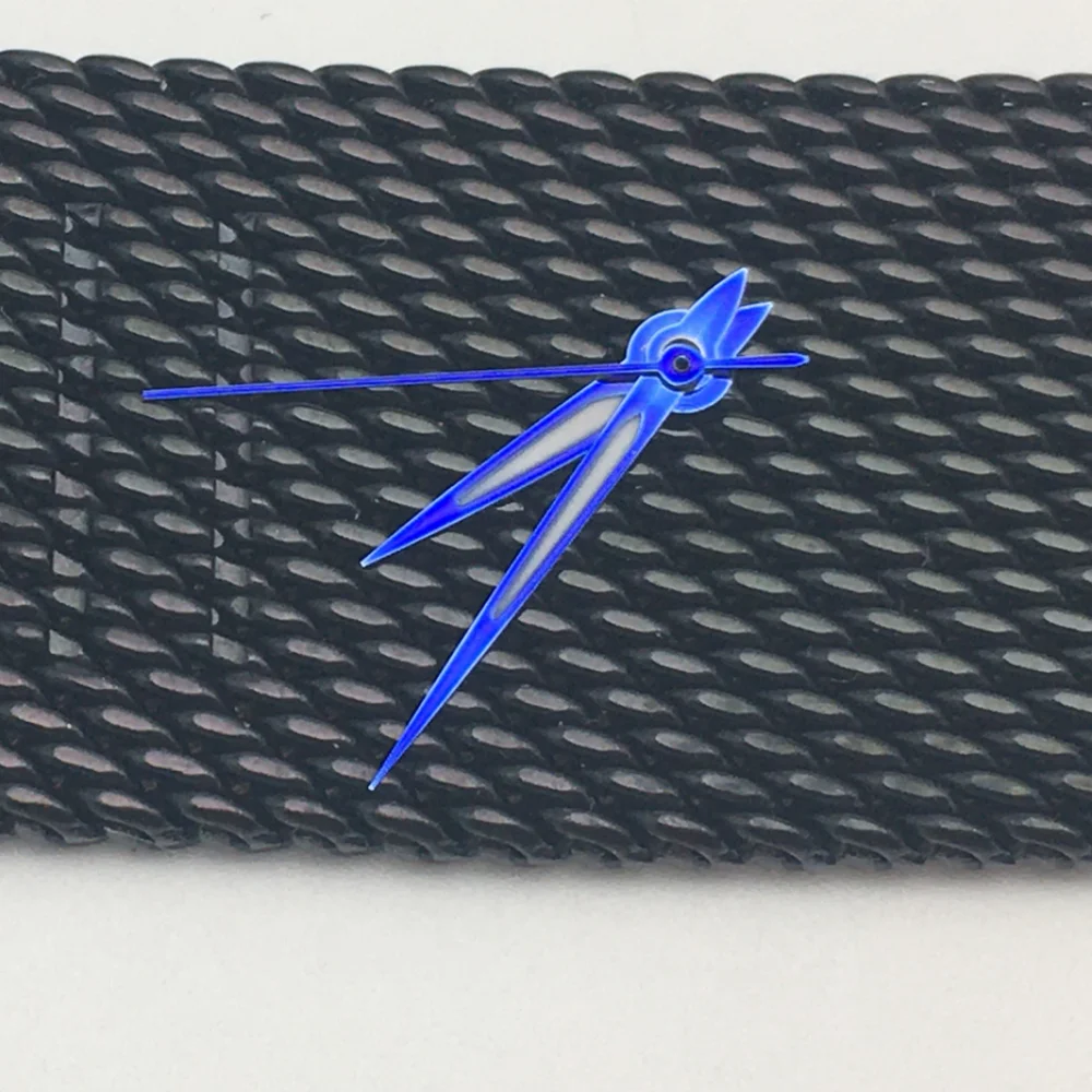 ساعة يد إكسسوارات مضيئة إبرة ل NH35A/ NH36A حركة خبز مؤشر أزرق