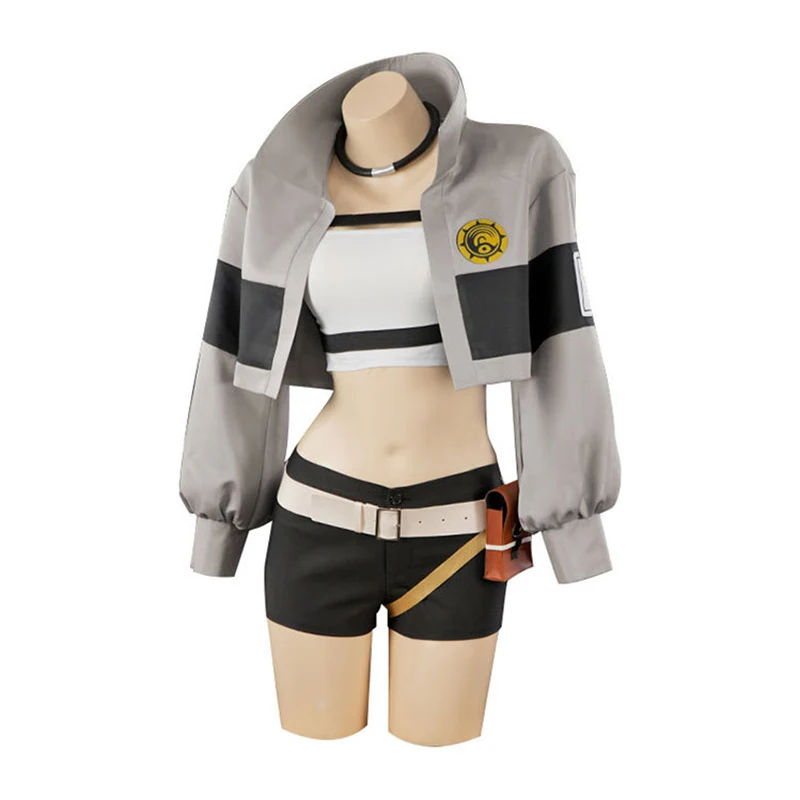 

Anime Riyo Reaper Cosplay Gachiakuta Cosplay Costume Tops Pants Leg Warmers Reaper Riyo Suits Halloween Carnival Cos Adult Women