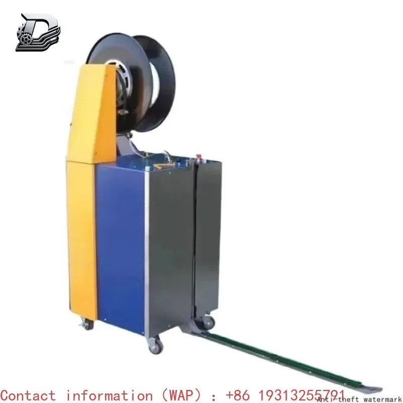 【Best-selling】2026 Product - Semi-Automatic Probe-Type Tape Feeding And Strapping Pallet Packing Machine (with PP Be
