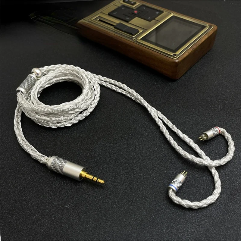 New upgrade cable MMCX 0.78MM A2DC IE900 IE400 ie80 IM50 600 core Single crystal copper 24share earphone cable For Sennheiser