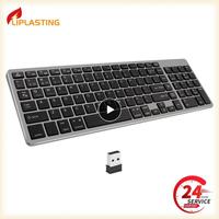 SeenDa 5.0 & 2.4G Wireles -compita Keyboard for Tablet Computer Silent Click Wireless Keyboard Russian Spain Korean