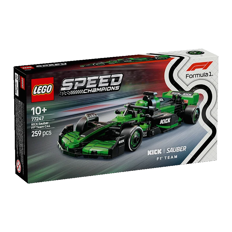 

Lego Speed 77247 Sorrow Team C44F1 Гоночный автомобиль Строительные блоки Игрушки