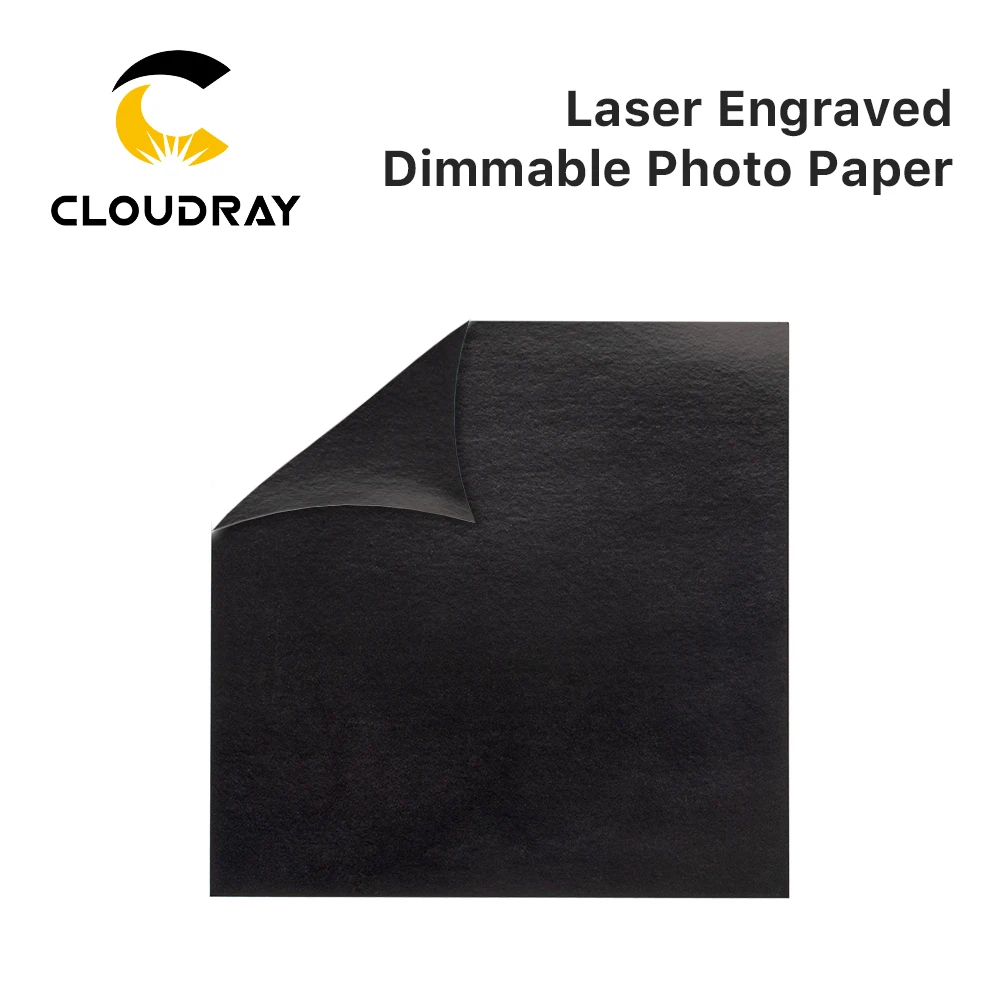 Imagem -05 - Cloudray-papel Fotográfico Regulável Gravado a Laser Adequado para Depuração de Qualidade e Testes de Amostras Gravação a Laser e Máquina de Corte