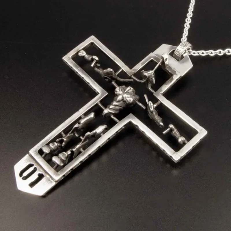 

Anime EVA EVANGELION Cross EVANGELION-01 High-end Style Couple Style Hip-hop Alloy Pendant