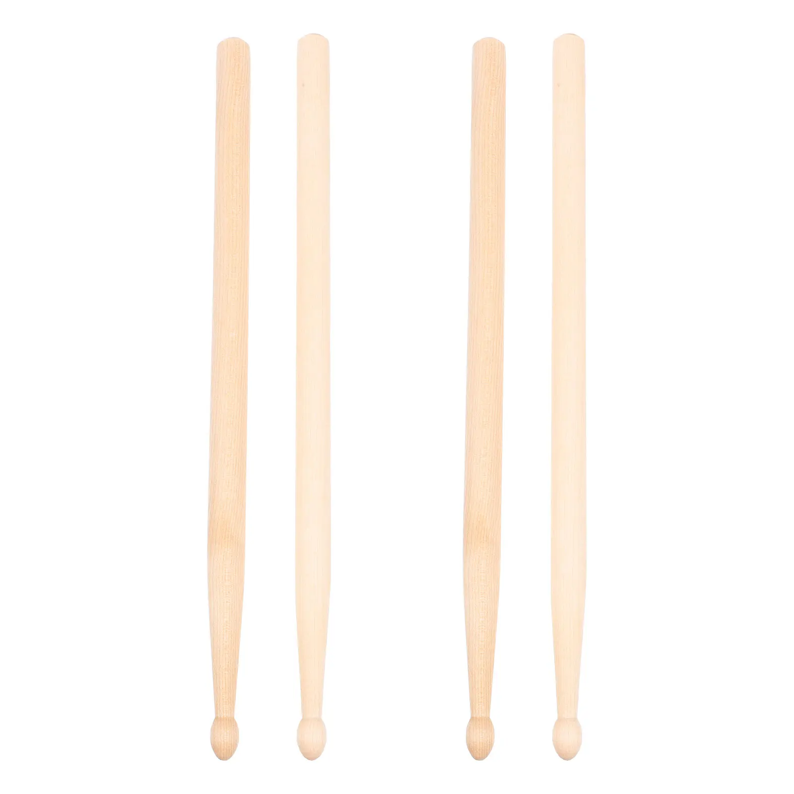 

4pcs Maple Drum Sticks Wooden Percussion Instrument Stick Durable Smooth Surface Universal For Kids Adults Performance Stage
