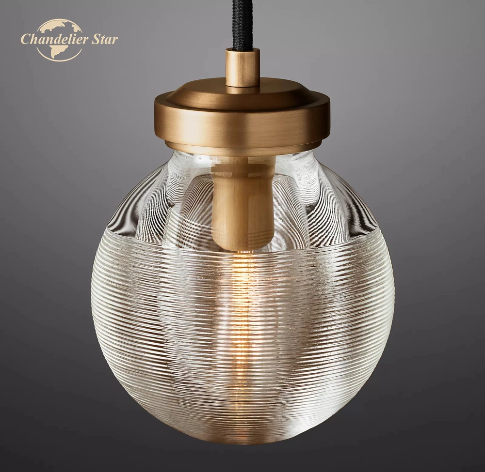 

Pearl Pendant Lights Fixture Modern Retro LED Crystal Ball Brass Chrome Black Chandeliers Decor Bedroom Dining Room Lamps Lustre