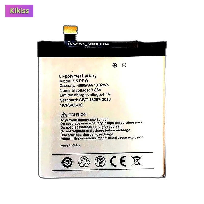 Replacement Mobile Phone Battery For UMI Umidigi S5 Pro S5 Pro 4680mAh