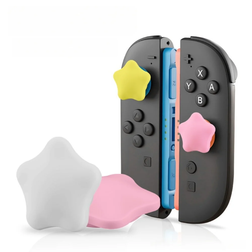 Fruit Star Cute Cartoon ThumbStick Grip Cap For Switch2/SwitchPro2 PS5 XBOX Series GamePad Joystick Accessories Thumb Grip Caps
