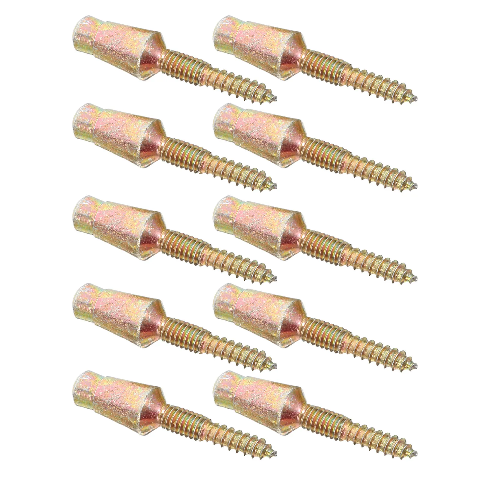 10Pcs Door Hinges Security Screws Carbon Steel Self Drilling Tamper Resistant Door Fittings Heavy Duty Metal Hinge Screws