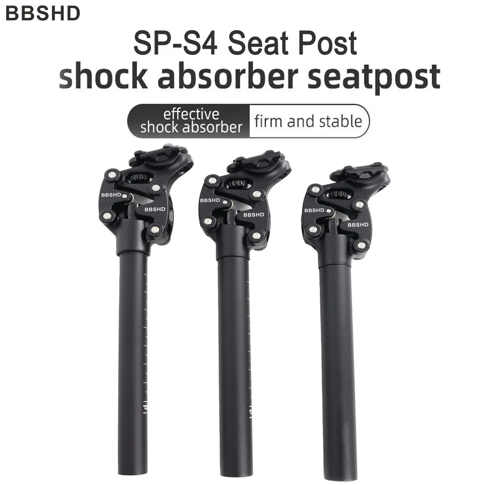 AliExpress BBSHD MTB Bicycle Shock Absorber Seatpost Bike Seat Post Dropper Manual Travel Height Suspension 27.2/30.9/31.6mm Bike Seat Tube