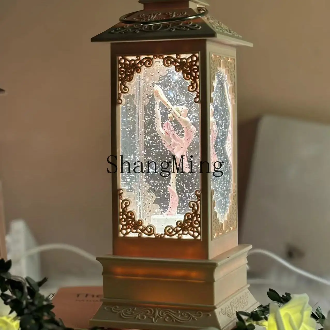 CL The Princess Rotating Dancing Ballet Music Box Merry-go-round Dream