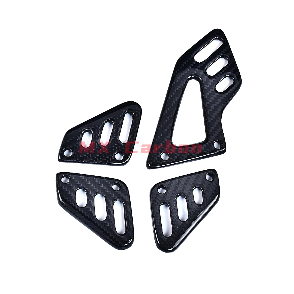 Motorcycle Heel Guards Carbon Fiber Fairing Modification Accessories For Aprilia RSV4 / TuonoV4 2021 2022 2023