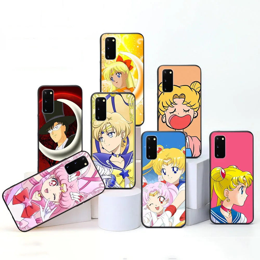 Case for VIVO Y20G Y21S Y22S Y22 Y27 Y21 Y20S Y20 Y21A Y21T Y19 Y20I Y20A 5G ZR14 Moon Sailor Girl